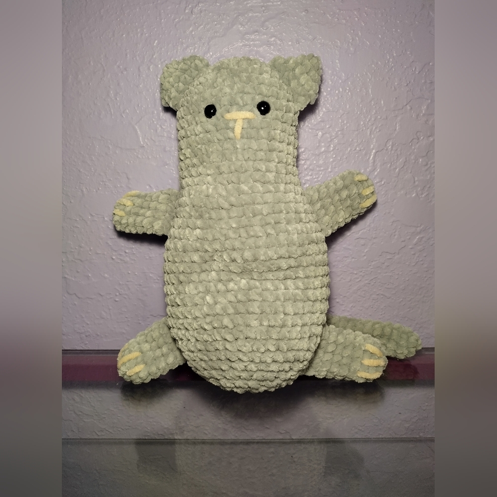 Crochet soft cat